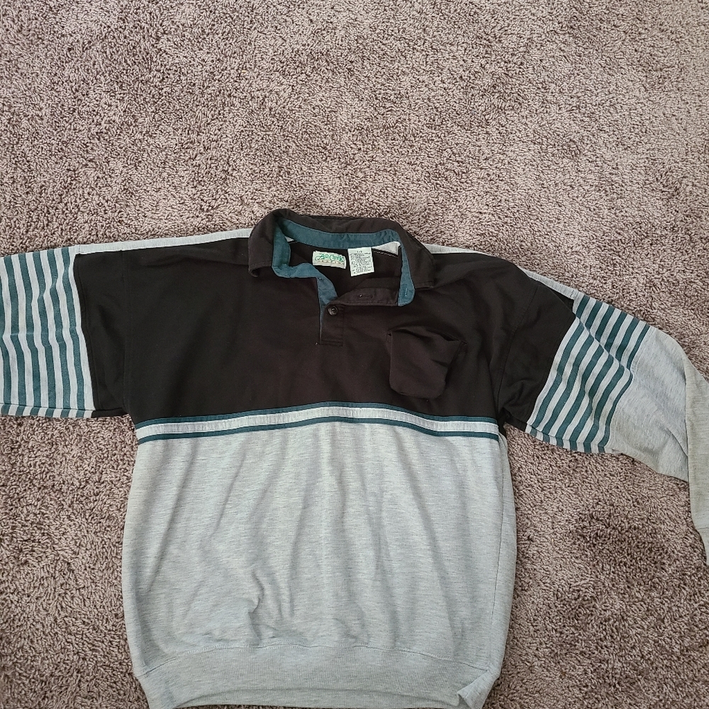 Vintage 80s style mens shirt